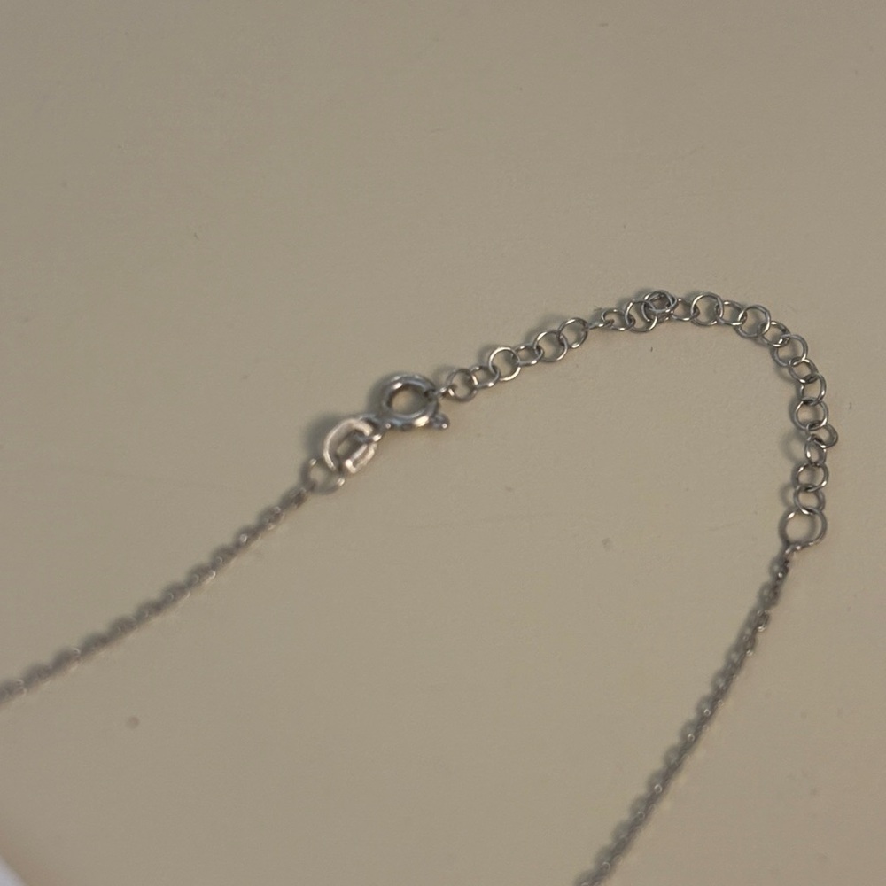 Sterling Silver Ladybug Pendant Necklace 925 - Picture 4 of 4